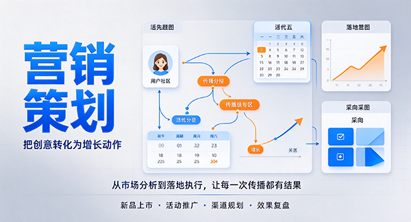 津市市营销策划